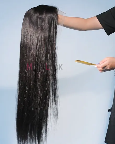 hd lace frontal wigs Silky Bone Straight Human Hair Wigs For Black Women