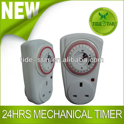 Hydroponics Mechanical Plug in Timer