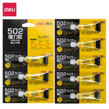 502 Strong Glue Quick Paste Liquid Glue Instant Glue Adhesive Plastic Metal Glass Ceramic Wood Mending Shoes Glue Special Glue