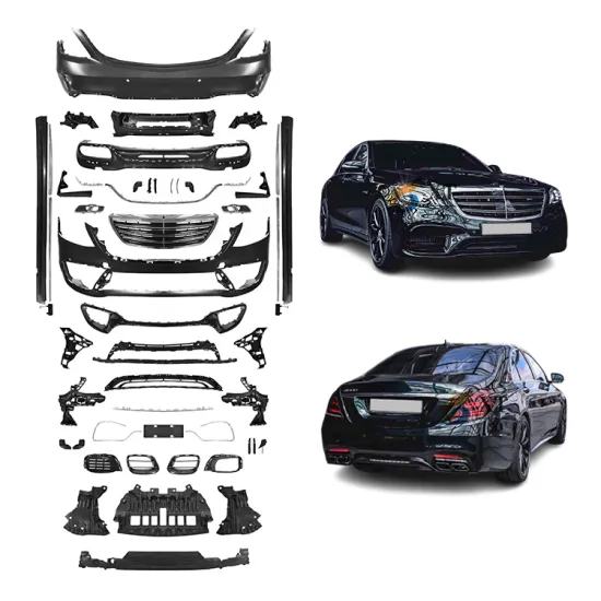 XT Upgrade S63 Style Bodykit for Mercedes Benz S Class W222 2014-2021