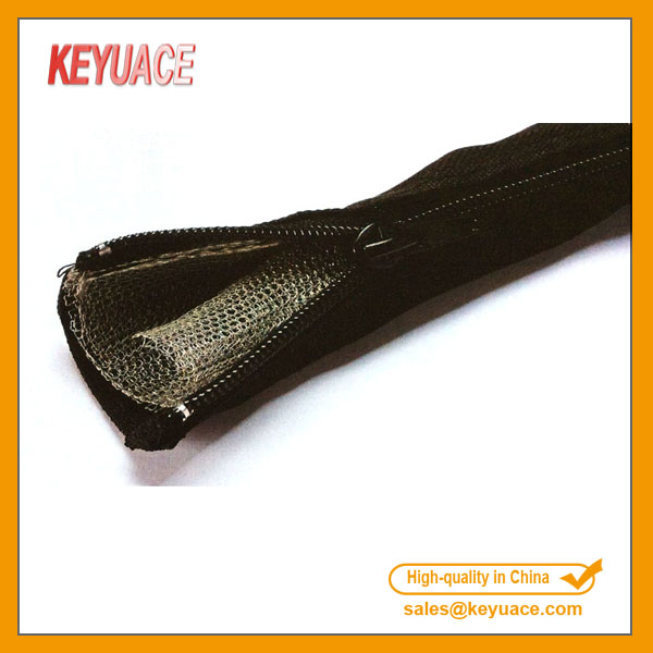 Black Braided Cable Sleeving