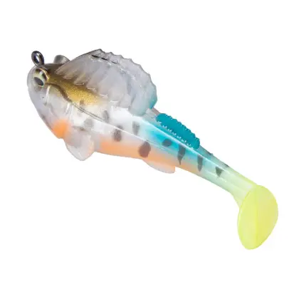 Pre-Rigged Jig Head Soft Lures for Bass, Walleye, and Shad Fishing