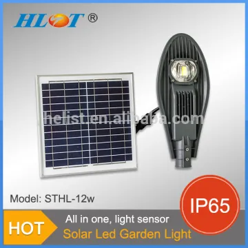 Helist All in one Led street light with solar panel, street solar lamp