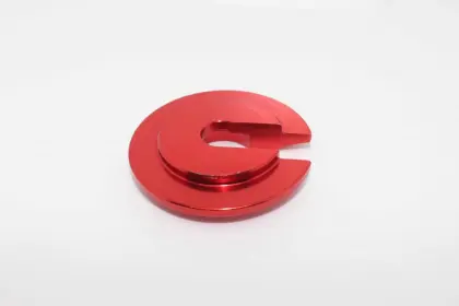 Red ktm anodized suspension parts