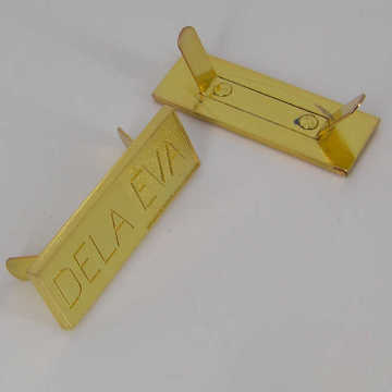 Custom Metal Caboodles Nameplate