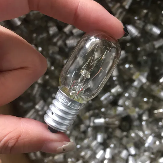 China Factory Hot Sale T20 E12 14 220V 10W Refrigerator Filament Incandescent Oven Light Bulbs