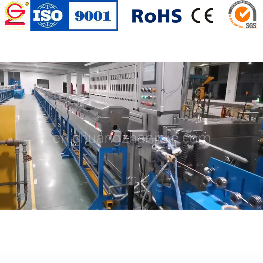 high-temperature silicone wire extruder