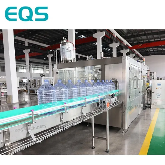 500BPH Automatic Water Bottle Filling Machine for 5 Gallon Barrels