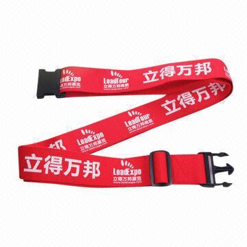 Promotional Polypropylene Luggage Straps with Custom Logo