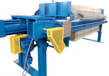 Hydraulische Abwasserkammermembranfilterpresse SPS-Steuerung