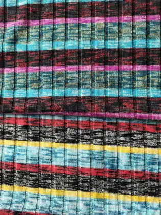 Poly Span Y/D Stripe RIb