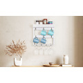 Wandmontierte 3 -stufige Kaffee Tasse Tasse Rack