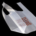 Camisa de plástico transparente Obrigado Vest Bags