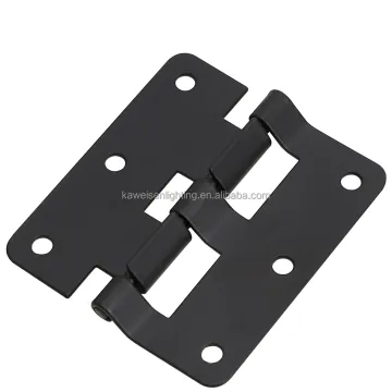 Medium Black Finish Take Apart Hinge: A Versatile Removable Hinge for Flight Cases, Cabinets, Aluminum Cases, and Box Hardware