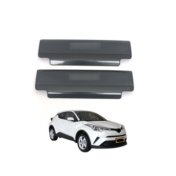 OEM Automotive ze stali nierdzewnej Wewnętrzne Wewnętrzne Wewnętrzne Panel Ochrony Wewnętrznej Włókien Włókna dla Toyoty 2018-2021 C-HR