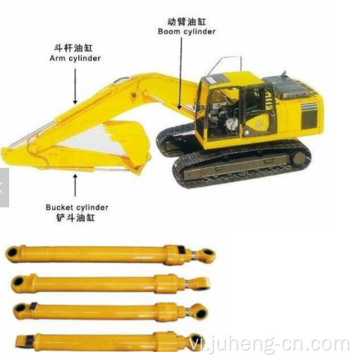 Xi lanh thủy lực xi lanh cánh tay ZX160