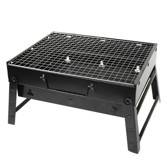 Hot sale factory direct camping portable cheap disposable barbecue grill with foldable legs