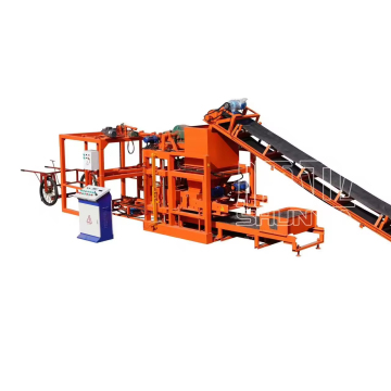 SHUNYA QTJ4-25 Concrete Block Making Machine: Small Investment Business Ideas 2024