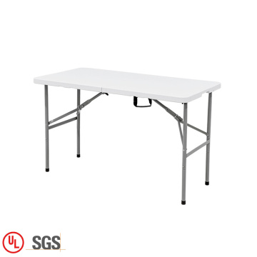 Tavolo e sedie pieghevoli set rettangolare in plastica