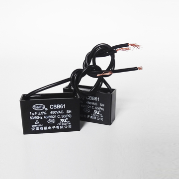 CBB61 Fan Capacitor 1uf 220VAC-680VAC