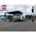 8.8x7.2x6.3m floor mobile stage trailer