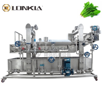 High Efficiency Fruit Blancher & Vegetable Steam Blanching Machine