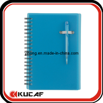 Spiral PP Notebook with Pen