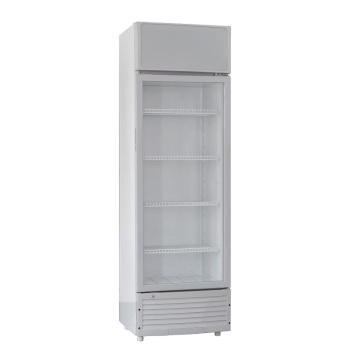 2021 Glass Doors Luxury Commercial Beverage Fridge: Single Door Upright Display Refrigerator Cooler