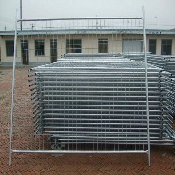 hot dipped galvanized retractable temporary fence