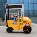 Vibratory road roller concrete double drum engineering construction compactor price