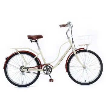 Customizable 24 Inch Single Speed Coffee Bike from Tianjin Factory for Ladies