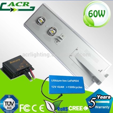 Factory sell directly all in one solar lamp 60 watt
