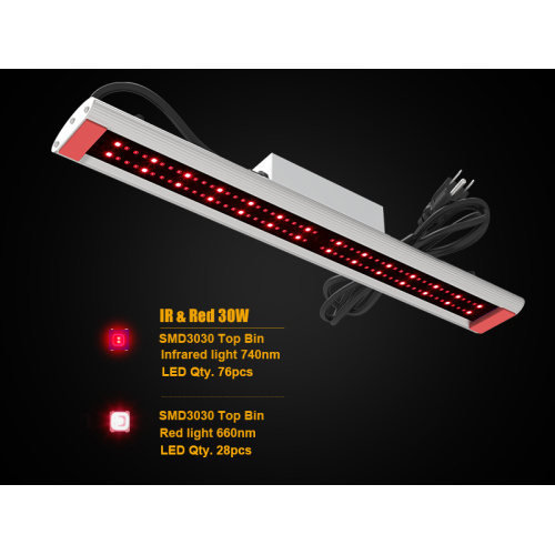 AGLEX 30W UV IR bars waterproof grow light