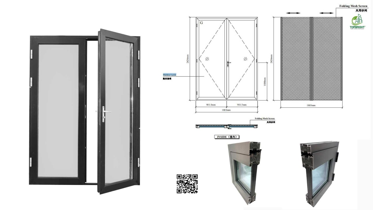 casement aluminum door frames