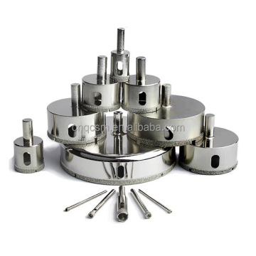15 Kits 6mm-100mm Diamond Core Drill Bits & Tools for Glass, Porcelain, and Ceramic