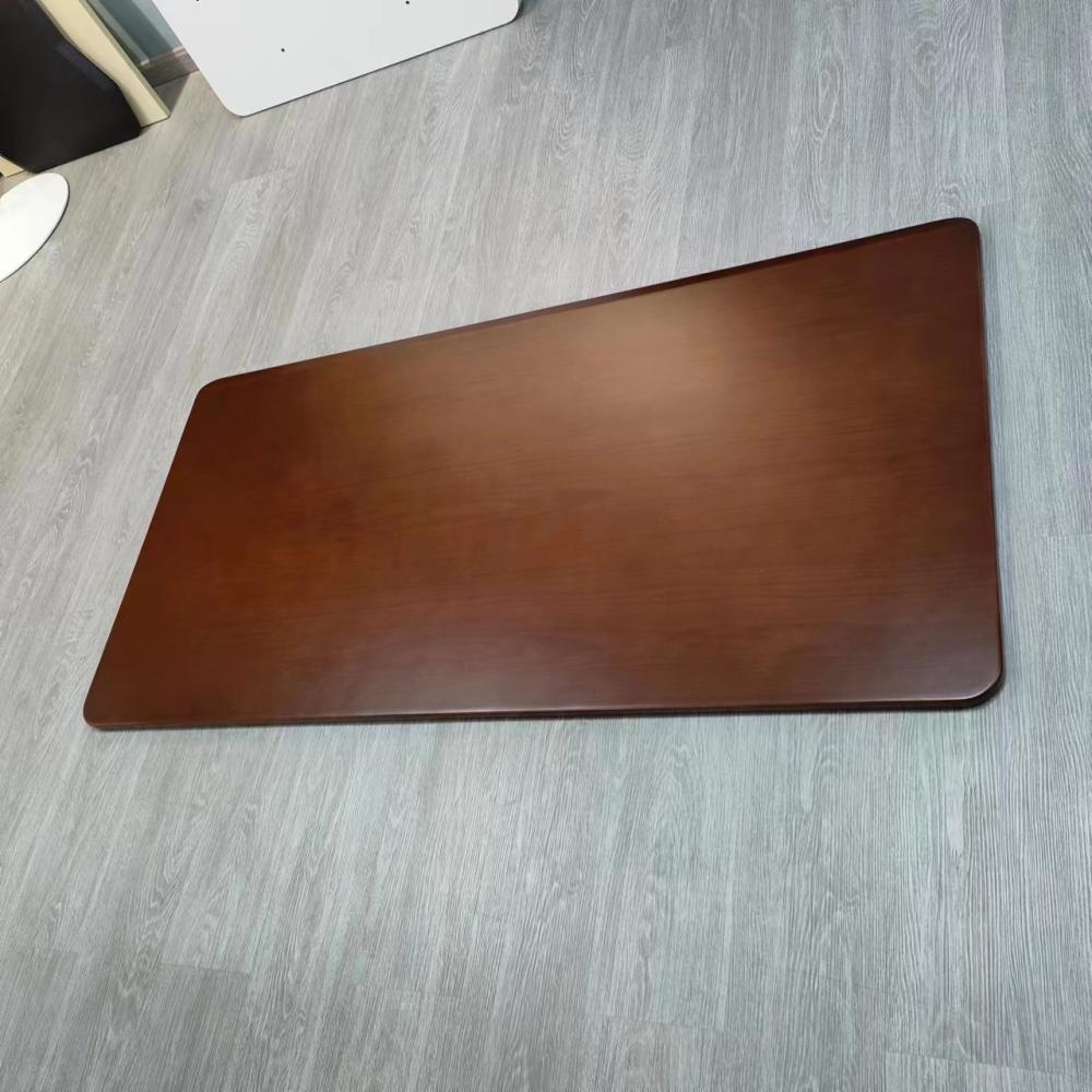 Mesa de mesa pintada de madera sólida