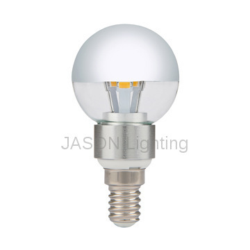 3W silver led globe bulb high bightness with CE,RoHs approved