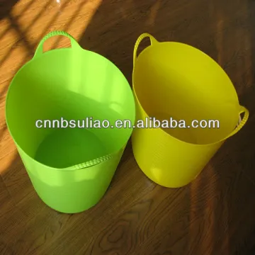 design garden bucket,plastic garden bucket