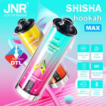 hot jnr shisha hookah max 22000 vape sekali pakai