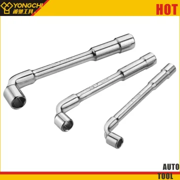 L type double end universal spanner wrench tools of car maintenance