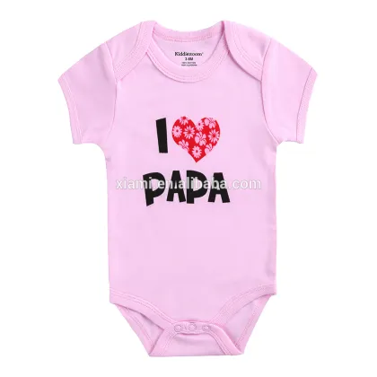 hot sale estival comfortable red loving heart newborn baby boy clothes