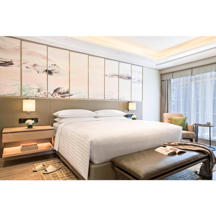 Conjuntos de móveis de quarto de hotel personalizáveis ​​de cinco estrelas