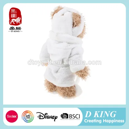 Bath clothe shitting teddy bear plush bear brown bear