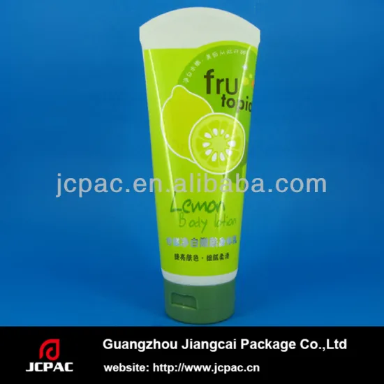 Cosmetic Grease Packing Plastic Tube