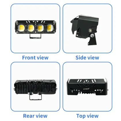 37W IP67 Motorcycle Spotlight Lighting Systems Fog Light