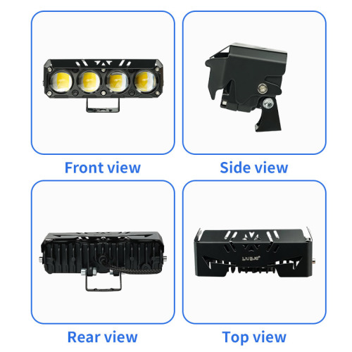 37W IP67 Motorcycle Spotlight Lighting Systems Fog Light