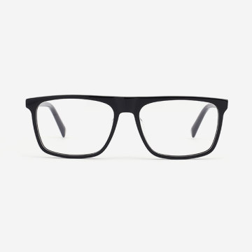 Rectangular Hand-made Men's Optical Frames 21A3113