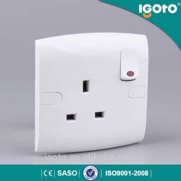 BS standard CE SASO certificated FREE SAMPLES provided bs standard switched socket