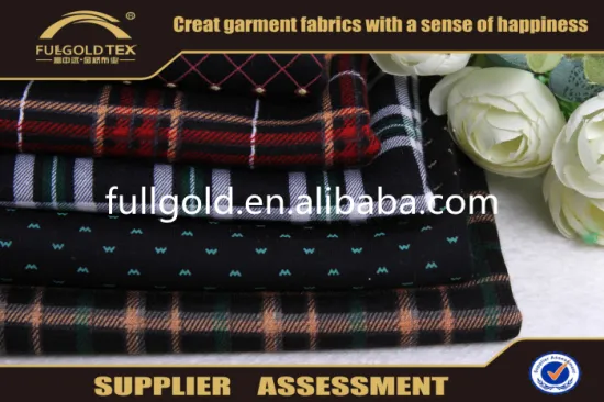 Hot Sale TR Knitted Fabric For Clothing Or Sofa 60% Polyester 40%Rayon Fabric