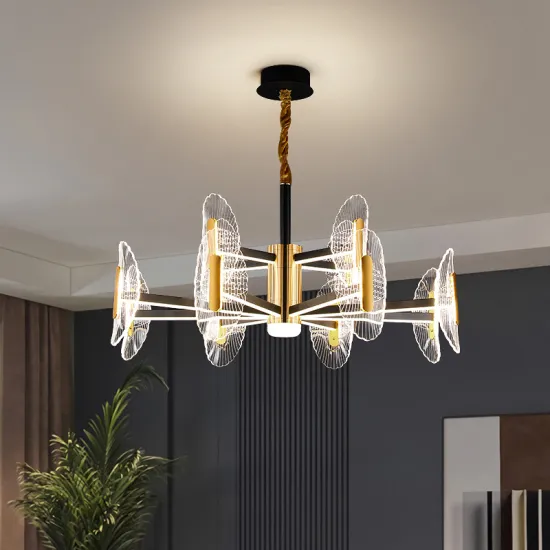 Modern Acrylic Chandeliers: Elegant Nordic Design for Restaurants, Bars, and Bedrooms